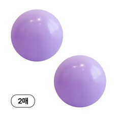 디어플레이스 90cm 대형 원형 풍선, 2매, 07_퍼플