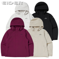 아이더 여성 바람막이 자켓 간절기 베이직룩 생활방수 후드탈부착 산행 점퍼 POP 2L 방풍 재킷 DWU24183