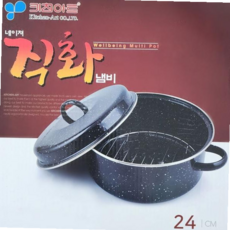 구이냄비 직화구이냄비 네이쳐 장갑1개 생선구이 군고구마 24cm 59000EA 1EA, 본상품