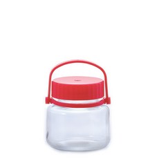 ADERIA 日本製造 玻璃梅酒罐 附提把 1000ml 5種尺寸可選, 詳見包裝, 詳見包裝, 1L梅酒罐1入