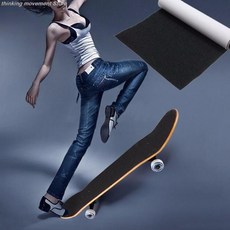 전동킥보드 악세사리 전문 PVC 방수 스케이트보드 데크 사포 그립 테이프 스케이팅 스쿠터 스티커 81cm x 22cm 1 개, 1개