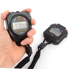 디지털 휴대용 스톱워치 랩타임 타이머 초시계 공부타이머 운동시계, 일반형