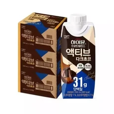 프로틴 밸런스 액티브 다크초코 330ml 36개, 1개