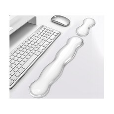 말캉 키보드 마우스 손목 받침대 세트 터널증후군 예방, 1개, 키보드용 대형
