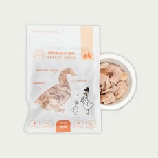 派庫廚房 寵物原肉凍乾零食, 30g, 1個, 櫻桃鴨