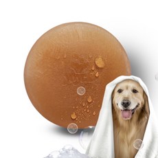 강아지 비누 미용에 좋은 순수 꿀이 들어간 비타민 비누 (순수 꿀 반려견 미용비누), 3개, 100g