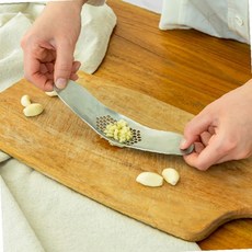 스테인리스 조리 도구 마늘 생강 야채 다지는 기구 수동 압착 분쇄 조리 보조, 상세페이지 참조