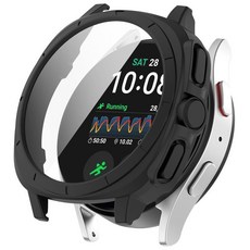 三星Watch7 44mm 手錶保護殼 全包式保護套, 1個, 黑色【秒变成ultra保护壳】,适用三星Watch7【44MM】
