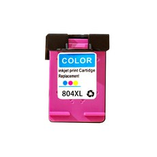 HP 804XL 墨水匣 - 適用於 6220 6230 7820 6252 6255 7120 6232 印表機, 804XL彩色（450頁  ）, 1個