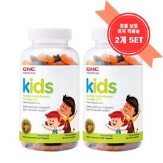 GNC 2개세트 지앤시 마일스톤 키즈 멀티구미 120개 미국 정품 지앤씨, 2개, 120정, 120정