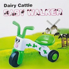 [宅大網] 262425 288滑行牛三輪 奶牛兒童學步車 滑步車 手腳協調 嬰幼兒 訓練, 1個, 藍