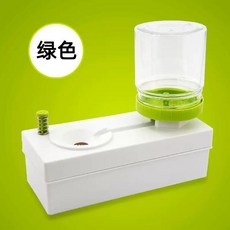 (개) 자동미술물통 붓세척기 미술붓통 자동 물 도구 편리한 물감통 미술학원 간편한 순환 브, E. 붓 세척통 그린