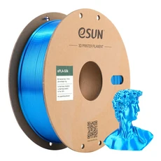 eSUN 실크 PLA 필라멘트 1.75mm 레인보우 멀티 컬러 3D 프린터 1KG 2.2LBS 스풀 인쇄 재료, 01 CHINA, 07 Cyan