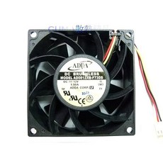 光華CUMA散熱精品*ADDA AD0812XB-F73DS 8公分 8038 滾珠 暴力扇/可轉接USB 現貨, 1個