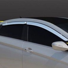 I40 썬바이저 크롬 선바이저 윈도우 창문 빗물받이 A I40선바이저 I40썬바이저 I40썬바이져 I40크롬썬바이저 I40스모그썬바이저 I40햇빛가리개 I40차량용품 I40빗물받이, i40 4도어