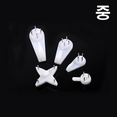 핀고정 벽걸이 정리용 못없는 후크세트 5개입