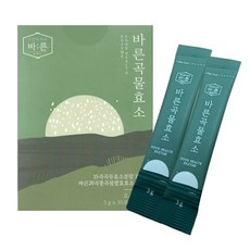 Healthy Promise Barun 穀物酵素 100% 1 盒（30 包）國產穀物複合酵素食品效能, 90g, 1盒