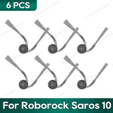 메인 사이드 브러시 헤파 필터 먼지 봉투 걸레 로보락 S9 MaxV Ultra Saros 10 액세서리 호환, Set 6
