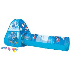 親親 三角帳篷 隧道 100球(CBH-03) 兒童遊戲帳篷 遊戲屋 玩具, 1個