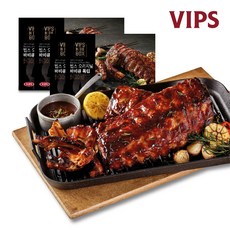 빕스 오리지널 바비큐 폭립 4팩 450g X 4팩, 4개