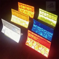 오뚜기 임시차선 도로공사 차선표시 야광 반사지, 청색 100개입, 청색 100개입