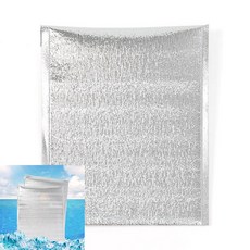 접착식 은박보냉팩 50P세트 25x30 아이스팩 은박보냉봉투, 1L, 상세페이지 기재
