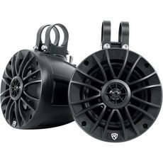 로크빌 UT525B 5.25인치 해상 UTVATV 롤바 웨이크보드 타워 스피커 280W 피크70W RMS IPX6 방수 스위블 마운트 오프로드 및 보트용