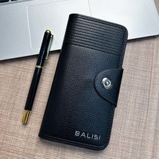 男款 多層 短款三摺疊 駕駛證拉鍊錢包