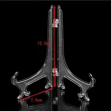 3인치5인치 7 인치9인치 사진 프레임 플라스틱 이젤 스탠드 그림 디스플레이 투명 케이스 홀더 패션 예술, 02 5-