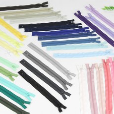 JSTrading (5개) 23cm 바지지퍼 양면지퍼 33color, 32 차콜, 5개