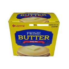 롯데 프라임버터(무가염) 450g, 1개