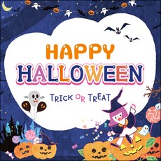 Maknuri設計萬聖節活動掛布 034-(150*150cm)