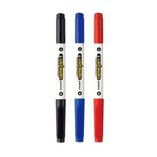 모나미 네임펜 T 트윈타입, 흑색, 12개