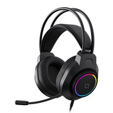 COX CH81 가상 7.1 LED 게이밍 유선헤드셋 블랙