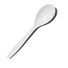 獨立包裝塑膠湯匙 白色, 1件, 200個