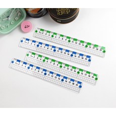 자 20cm 학생용 측정용자 플라스틱