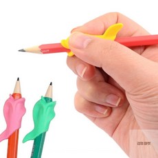 김영마켓 돌고래모양 펜그립 미끄럼방지