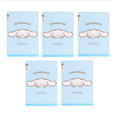 글리블리/ 산리오 시나모롤 좁은칸 알림장 5개 1set, 1개, 시나모롤 하늘색