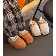 겨울 어그 털 슬리퍼 샌달 남녀 아동 기모 미끄럼 방지 솜털 부츠