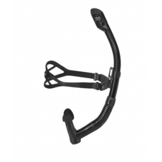 3-LIST 스윔리스트 센터 스노클 수영 교정용 드라이탑 초보스노클 휘슬형 풀드라이 회전식 실리콘 잠수 물놀이 스노클링 장비 + 매쉬가방(사은품), Full Black