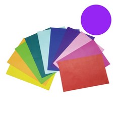 색습자지 색화지 8절 남보라 100매입 360x240mm 포장용지