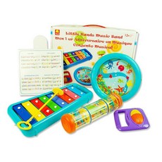 선물용 돌아기 장난감 악기놀이 세트 학습준비물 소형악기세트 2세