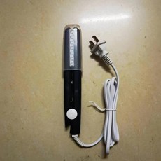 男士10mm窄夾板兩用直髮捲髮棒, 小蓬鬆黑色20W, BF51
