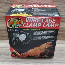 美國ZOO MED LF-10 陶瓷夾燈 (E27規格放熱器專用) 防燙燈夾 燈罩 爬蟲燈具, 1個, LF-10陶瓷放熱器專用夾燈-不含燈泡