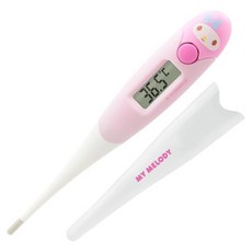 dretec 溫和觸感 My Melody 溫度計 粉紅色, 1個