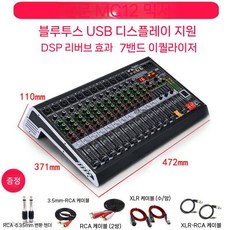 믹서 사운드믹스 앰프 챔버 에코 다채널 음향 콘솔 전문 축제, 4. 전문 12 웨이 믹서 DSP 효과