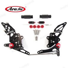 Kawasaki Ninja 300/Z300 (2013-2017) 專用腳踏後移組, 1個, 黑