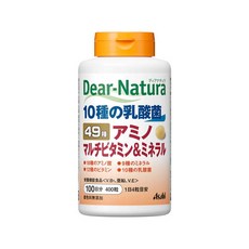디어내츄라 DearNatura 49종류 아미노 멀티비타민&미네랄+10종류 유산균 400정(100일분), 1개