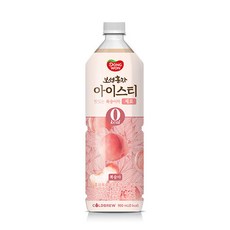 [동원] 보성홍차 아이스티 제로 복숭아 900ml x6병, 6개