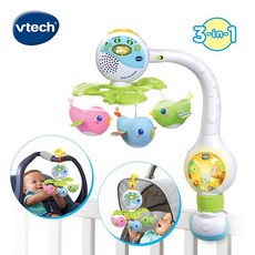 Vtech 可攜式3合1啾啾鳥音樂鈴, 1個